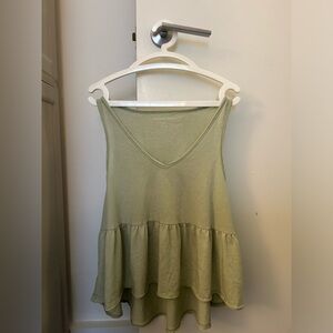 American eagle green sleeveless top